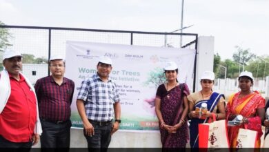 kshititech नगर पालिका परिषद शक्ति में "वूमेन फॉर ट्री" मिशन के तहत मिशन मोड पर वृक्षारोपण की शुरुआत